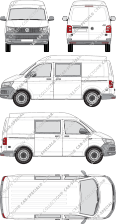 Volkswagen Transporter, 2015–2019 (VW_832)