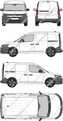 Volkswagen Caddy van/transporter, current (since 2020) (VW_844)