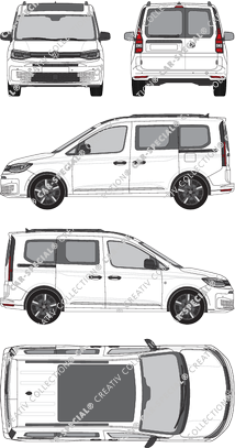 Volkswagen Caddy van/transporter, current (since 2020) (VW_854)