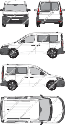Volkswagen Caddy van/transporter, current (since 2020) (VW_858)