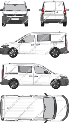 Volkswagen Caddy furgone, attuale (a partire da 2020) (VW_859)