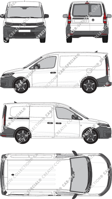 Volkswagen Caddy van/transporter, current (since 2020) (VW_867)
