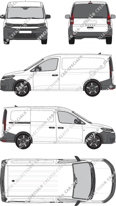 Volkswagen Caddy Kastenwagen, aktuell (seit 2020) (VW_869)