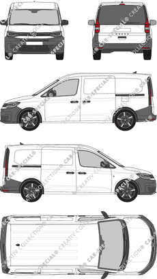 Volkswagen Caddy furgone, attuale (a partire da 2020) (VW_870)