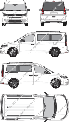 Volkswagen Caddy van/transporter, current (since 2020) (VW_873)