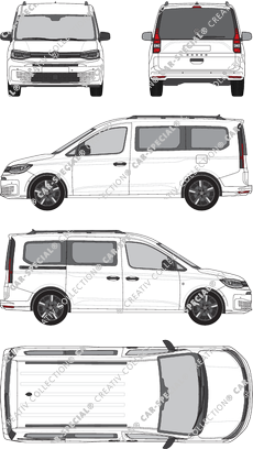 Volkswagen Caddy furgone, attuale (a partire da 2020) (VW_873)