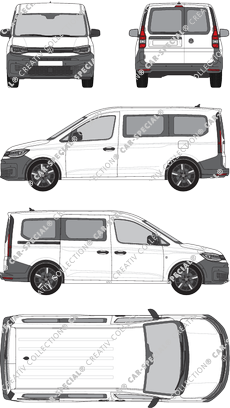 Volkswagen Caddy furgone, attuale (a partire da 2020) (VW_875)