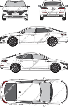 Volkswagen Arteon, Kombilimousine, 5 Doors (2020)