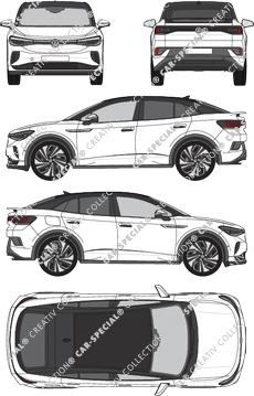 Volkswagen ID.5 GTX, Kombilimousine, 5 Doors (2022)