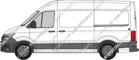 Volkswagen e-Crafter fourgon, actuel (depuis 2018)