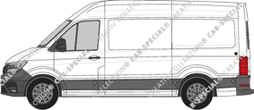 Volkswagen e-Crafter furgone, attuale (a partire da 2018)