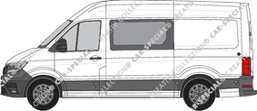 Volkswagen e-Crafter fourgon, actuel (depuis 2018)