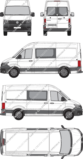 Volkswagen e-Crafter furgone, attuale (a partire da 2018) (VW_919)