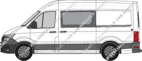 Volkswagen e-Crafter fourgon, actuel (depuis 2018)