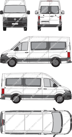 Volkswagen e-Crafter, actueel (sinds 2018) (VW_921)