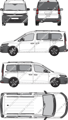 Volkswagen Caddy, current (since 2021) (VW_927)