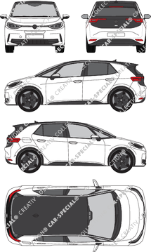 Volkswagen ID.3 Kombilimousine, attuale (a partire da 2023) (VW_929)