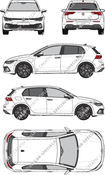 Volkswagen Golf eHybrid, Hatchback, 5 Doors (2020)