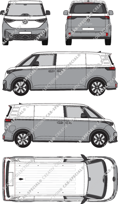 Volkswagen ID. Buzz van/transporter, current (since 2023) (VW_936)