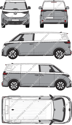 Volkswagen ID. Buzz van/transporter, current (since 2023) (VW_939)