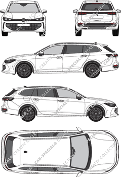 Volkswagen Passat Variant, actueel (sinds 2024) (VW_942)