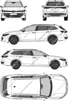 Volkswagen Passat Variant break, actuel (depuis 2024) (VW_943)