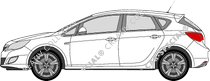 Vauxhall Astra Hatchback, 2010–2012