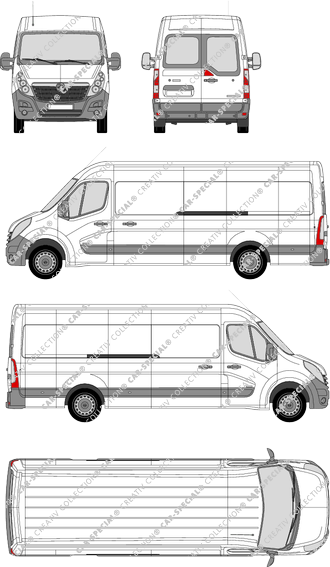 Vauxhall Movano Kastenwagen, 2010–2019 (Vaux_028)