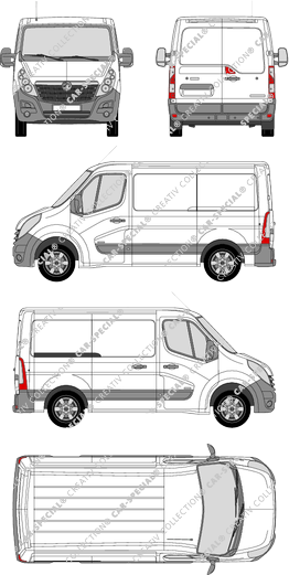 Vauxhall Movano fourgon, 2010–2019 (Vaux_030)