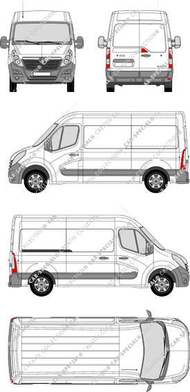 Vauxhall Movano, 2010–2019 (Vaux_040)