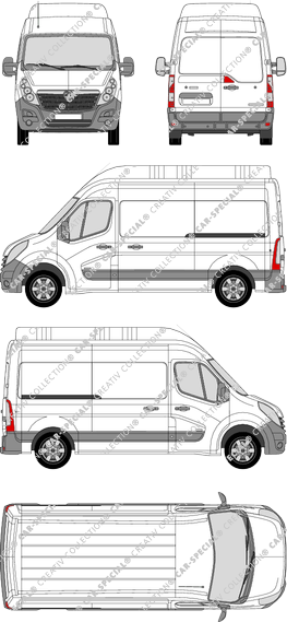 Vauxhall Movano, 2010–2019 (Vaux_056)