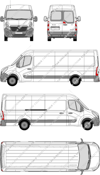 Vauxhall Movano Kastenwagen, 2010–2019 (Vaux_061)