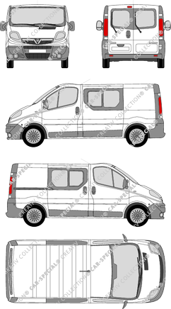 Vauxhall Vivaro, 2006–2014 (Vaux_075)