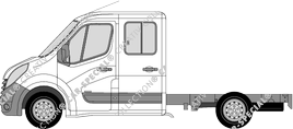 Vauxhall Movano Chassis for superstructures, 2010–2019