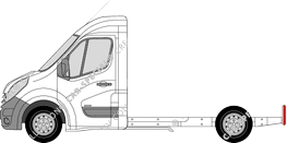 Vauxhall Movano Plattformfahrgestell, 2010–2019