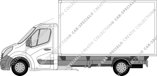 Vauxhall Movano Cuerpos de caja, 2010–2019
