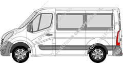 Vauxhall Movano Combi minibus, 2010–2019