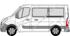 Vauxhall Movano Combi microbús, 2010–2019