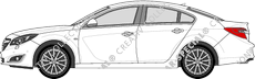 Vauxhall Insignia berlina, 2014–2017