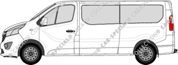 Vauxhall Vivaro Combi camionnette, actuel (depuis 2014)