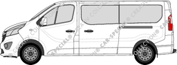Vauxhall Vivaro Combi camionnette, actuel (depuis 2014)