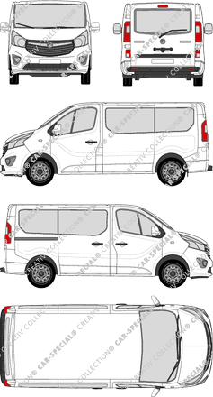 Vauxhall Vivaro Combi, from 2014 (Vaux_177)