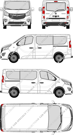 Vauxhall Vivaro Combi, from 2014 (Vaux_178)