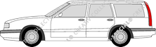 Volvo 850 break, 1993–1996