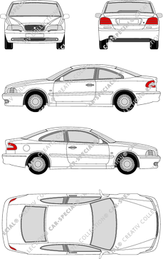 Volvo C70, 1997–2002 (Volv_003)