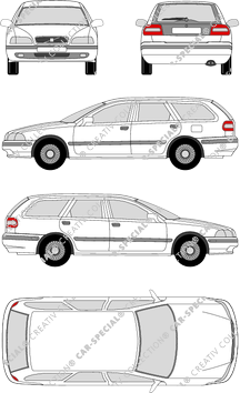 Volvo V40, Station wagon, 5 Doors (1995)