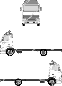 Volvo FH Telaio per sovrastrutture (Volv_009)