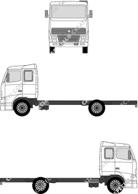 Volvo FH Châssis pour superstructures (Volv_010)