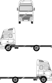 Volvo FH Fahrgestell für Aufbauten (Volv_013)