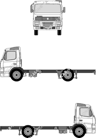 Volvo FM (FM12) 2-Achser, 2-Achser, Einzelkabine